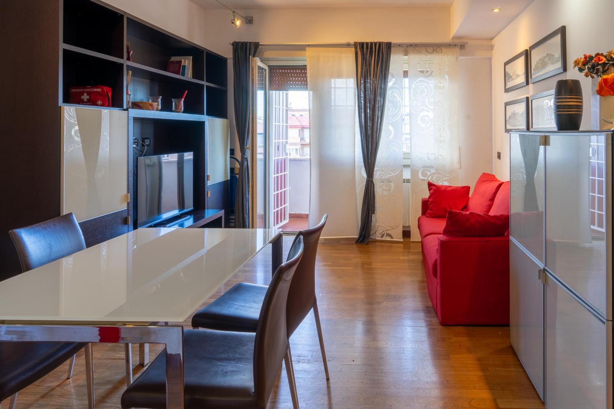 Appartement Comfortable, Wide And Cozy Rome